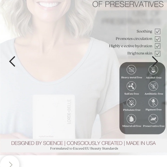 HydraPure Mask - White - Picture 8 of 11